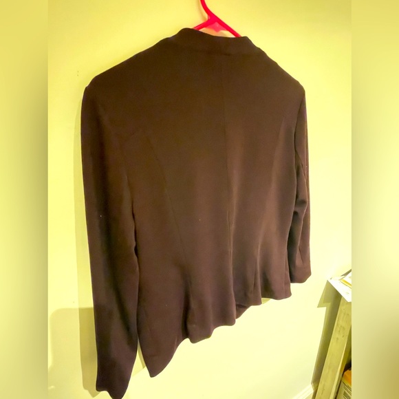 Skies are Blue plum collarless blazer size L - Picture 6 of 6